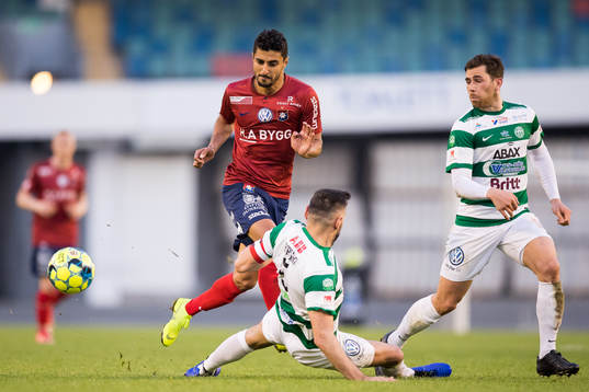 Örgrytes Ailton Almeida och Västerås Ilir Berisha