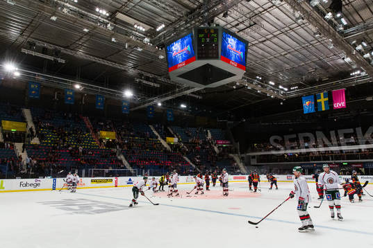 Frölundas och Djurgårdens spelare