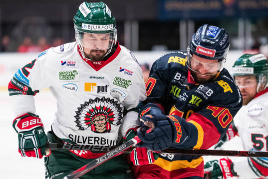 Frölundas Patrik Carlsson och Djurgårdens Jacob Josefson
