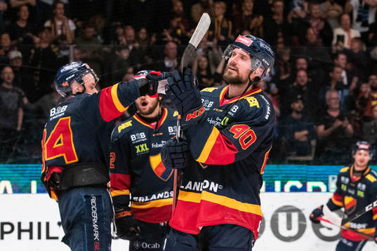 Djurgårdens Jacob Josefson jublar