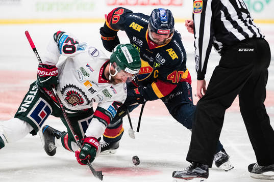 Frölundas Joel Lundqvist och Djurgårdens Jacob Josefson