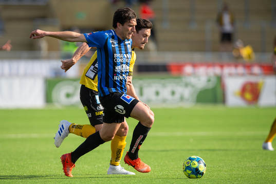 Sirius Ian Sirelius och Elfsborgs Stefan Ishizaki
