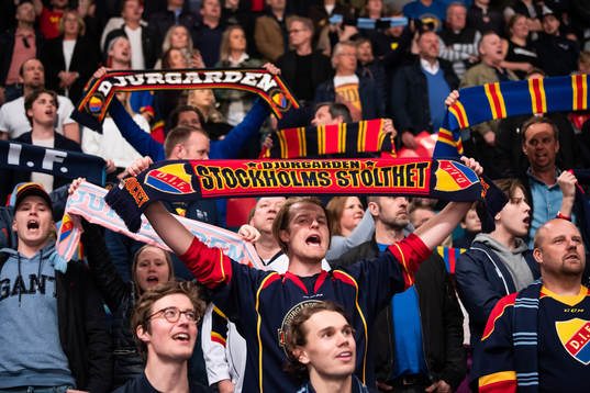 Djurgårdens supportrar