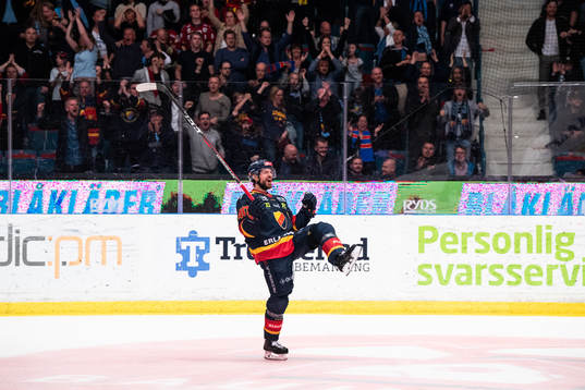 Djurgårdens Jacob Josefson jublar