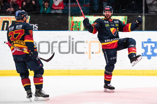 Djurgårdens Jacob Josefson jublar