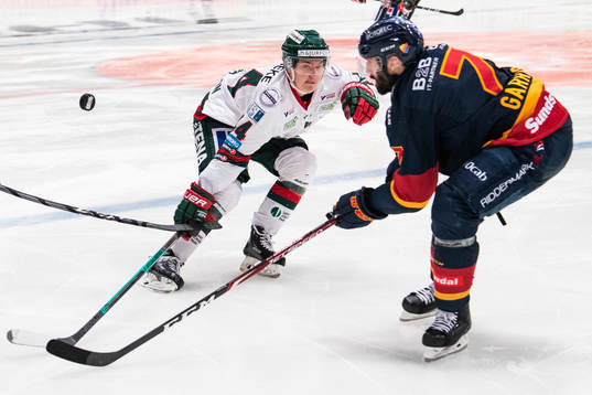 Frölundas Jacob Peterson och Djurgårdens Jason Garrison