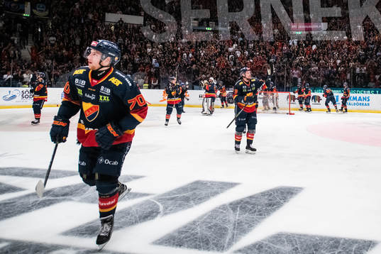 Djurgårdens spelare jublar