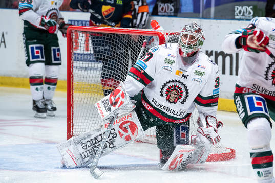 Frölundas målvakt Johan Gustafsson