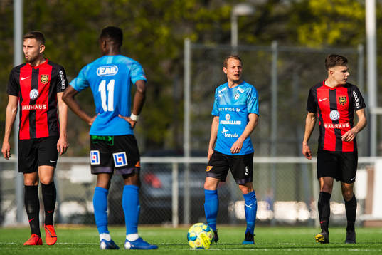Halmstads Joel Allansson deppar