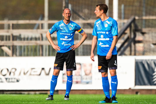 Halmstads Andreas Johansson och Joel Allansson deppar