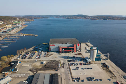 General view of Fjällräven center