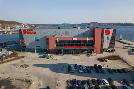 General view of Fjällräven center