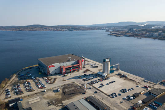 General view of Fjällräven center