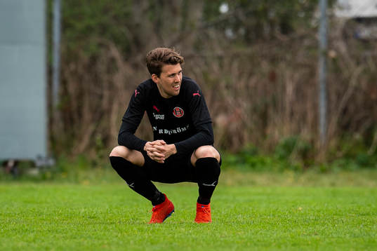 Hittarps Daniel Björnberg deppar