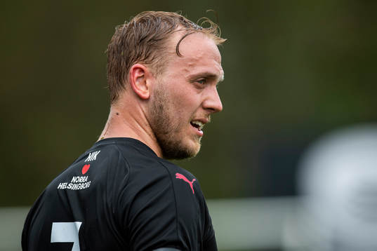 Hittarps Johan Wester deppar