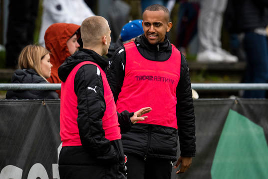 Hittarps Dragos Daniel Farcas Lohan och Walid Atta