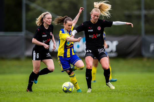 Hittarps Hanna Jönsson och Emilia Jönsson
