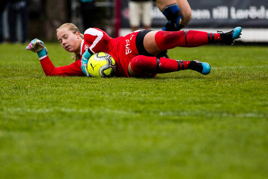 Hittarps målvakt Sofia Andersson