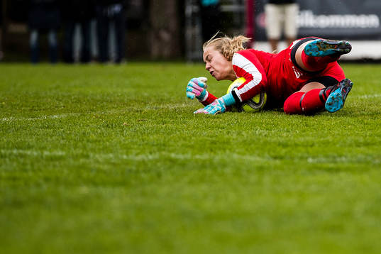 Hittarps målvakt Sofia Andersson