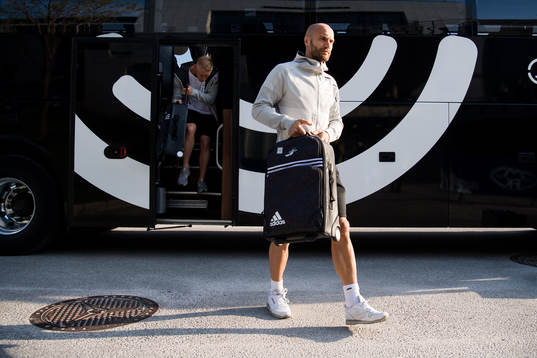Tore Reginiussen of Rosenborg arrives