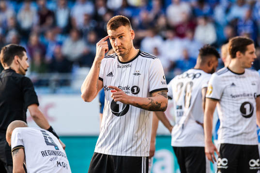 Nicklas Bendtner of Rosenborg
