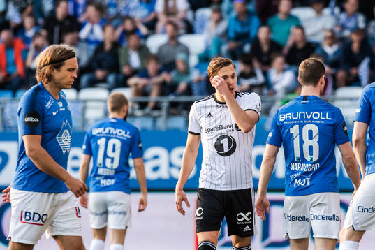 Anders Konradsen of Rosenborg looks dejected