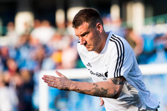 Nicklas Bendtner of Rosenborg