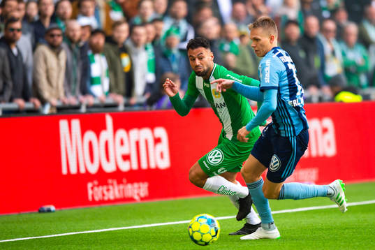 Hammarbys Imad Khalili och Djurgårdens Jonathan