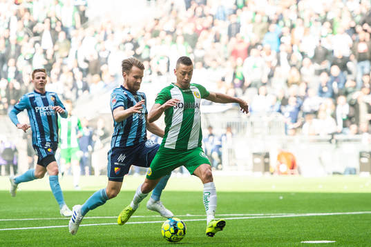 Hammarbys Nikola Djurdjic gör 1-0