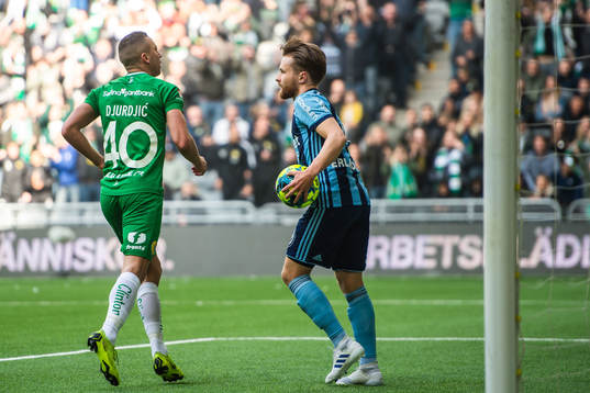 Hammarbys Nikola Djurdjic jublar