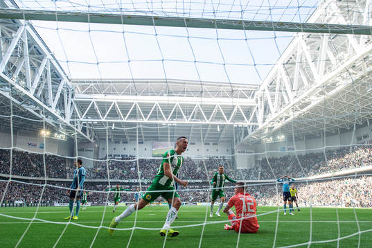 Hammarbys Nikola Djurdjic jublar