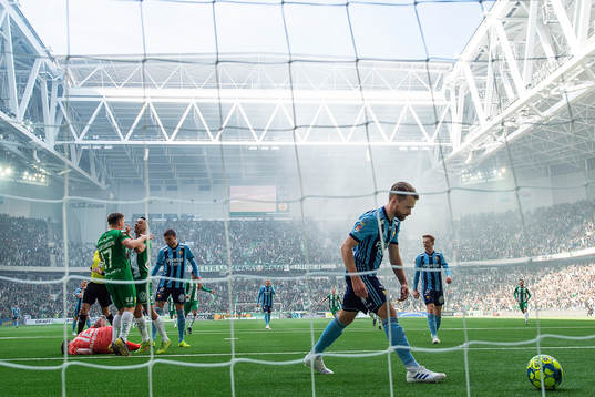 Hammarbys Nikola Djurdjic jublar