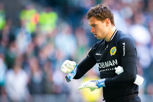 Hammarbys målvakt Davor Blazevic