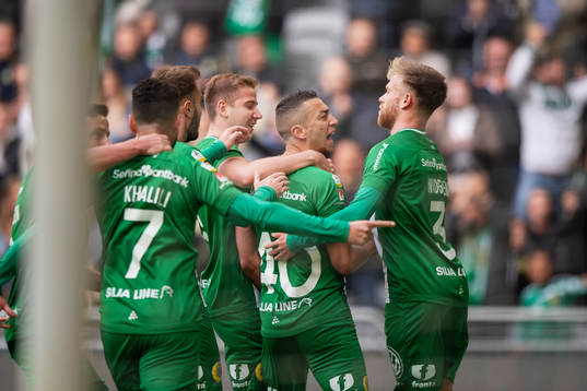 Hammarbys Nikola Djurdjic jublar