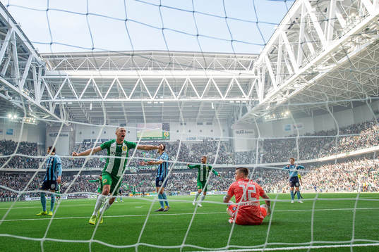 Hammarbys Nikola Djurdjic jublar