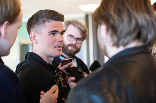 Hammarbys Vidar Örn Kjartansson