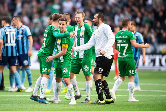 Hammarbys Jeppe Andersen, Tim Söderström och målvakt