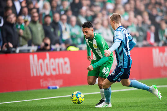Hammarbys Imad Khalili och Djurgårdens Jonathan