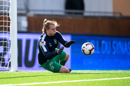 Växjös målvakt Moa Edrud