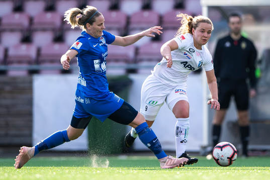 Eskilstunas Lisa Dahlkvist och Växjös Signe Holt Andersen