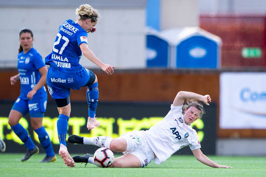 Eskilstunas Lisa Dahlkvist och Växjös Frida Boriero