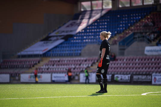 Eskilstunas målvakt Emelie Lundberg