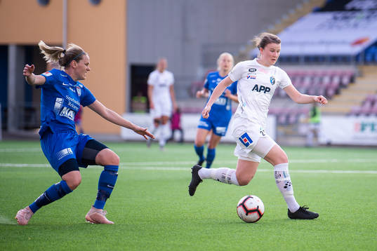 Eskilstunas Lisa Dahlkvist och Växjös Frida Boriero