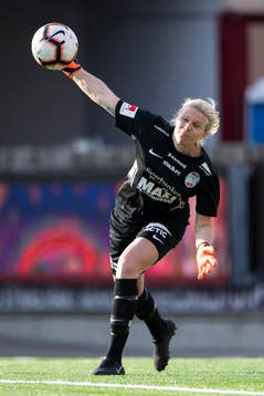 Eskilstunas målvakt Emelie Lundberg