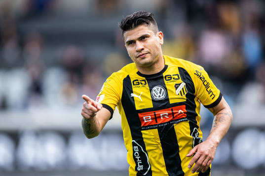 Häckens Paulinho jublar
