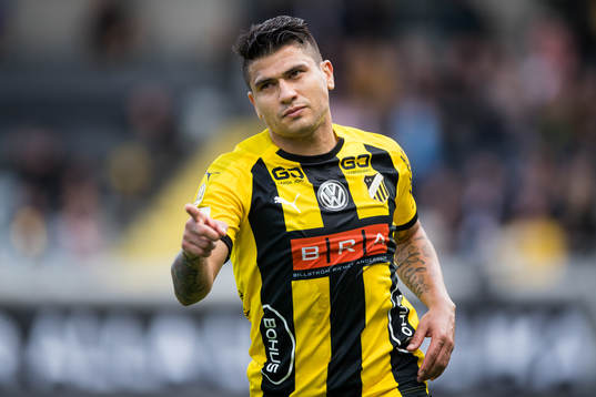 Häckens Paulinho jublar