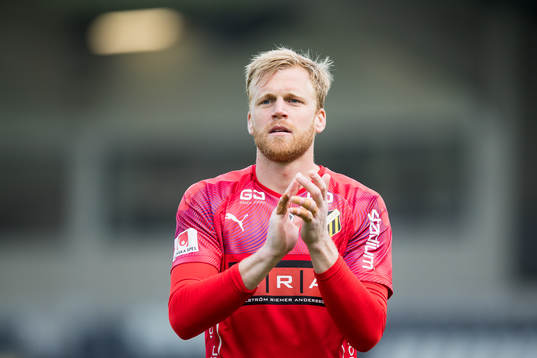 Häckens målvakt Peter Abrahamsson