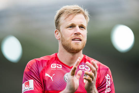 Häckens målvakt Peter Abrahamsson