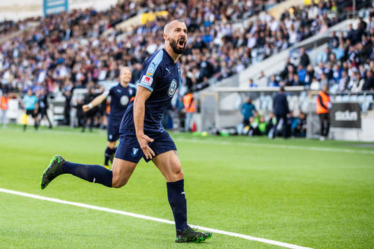 Malmö FFs Guillermo Molins jublar