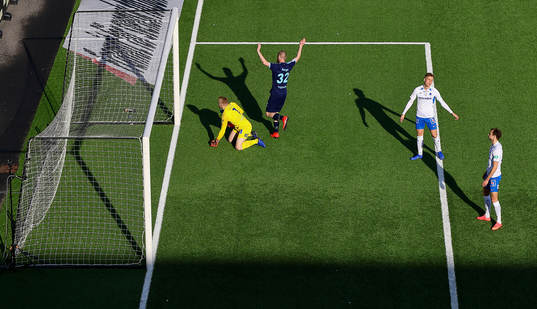 Malmö FFs Jo Inge Berget jublar